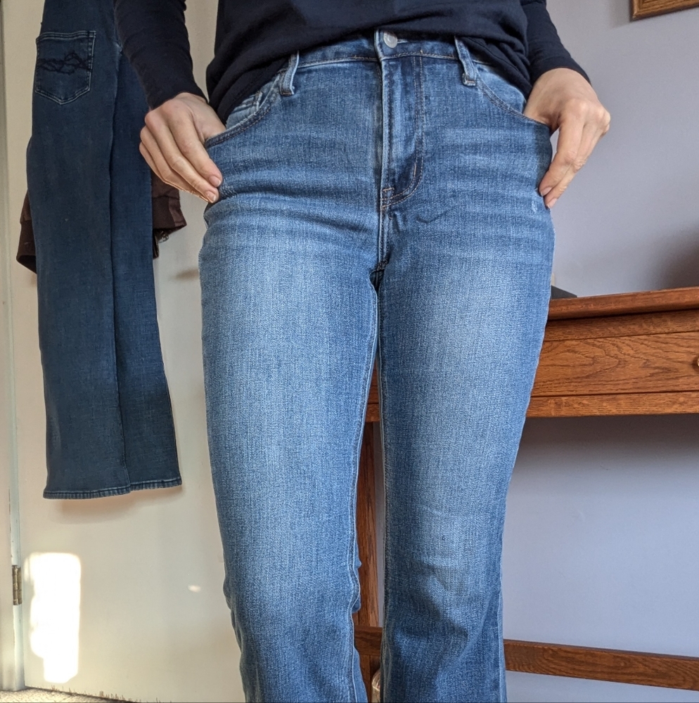 Vervet flare jeans